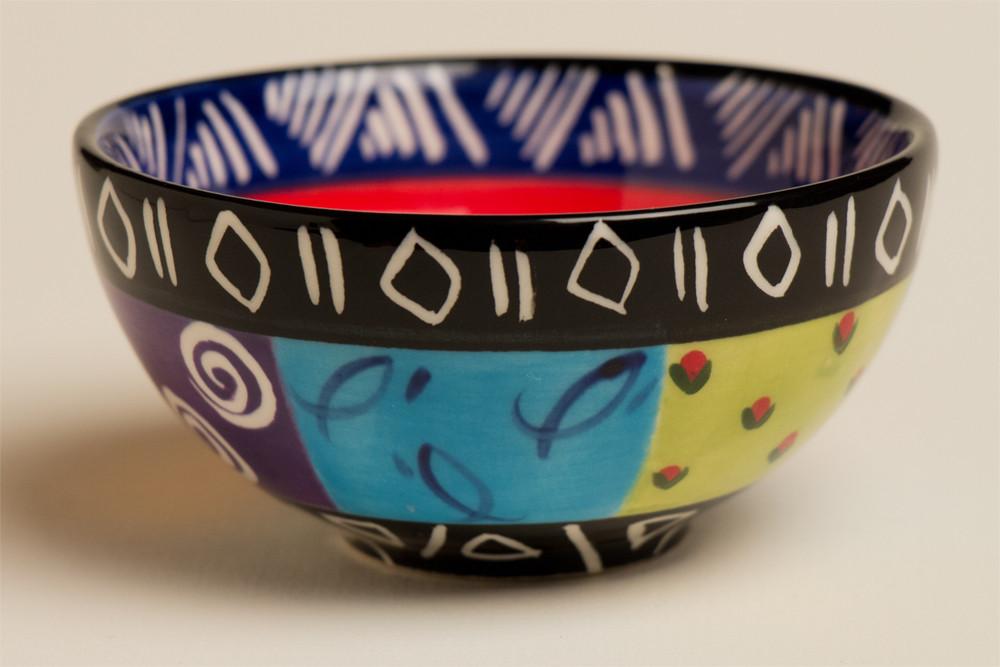 South African Multi Ethnic Ceramic Bowl - YEHT CO.