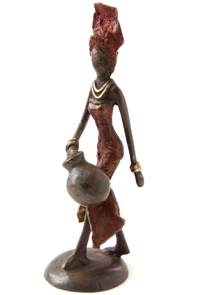 Burkina Bronze - The Water Bearer - YEHT CO.